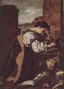 Domenico Fetti Melancholy oil painting artist